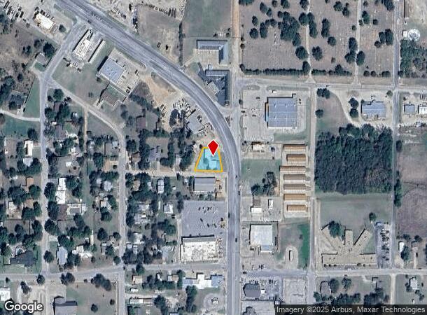  615 N Main St, Jacksboro, TX Parcel Map