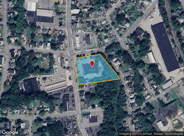  188 Central St, Leominster, MA Parcel Map