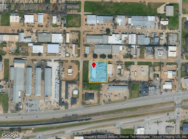  2365 Houston St, Grand Prairie, TX Parcel Map