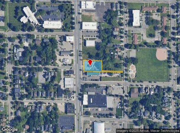 1026 Division Ave S, Grand Rapids, MI Parcel Map