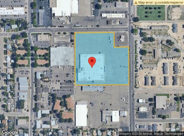  1545 S Prairie Ave, Pueblo, CO Parcel Map