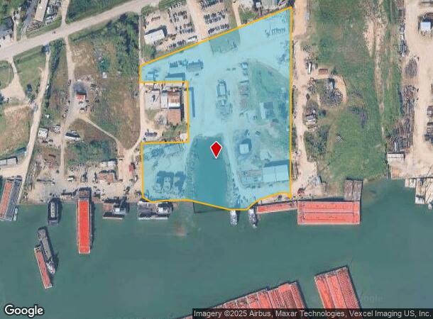 17124 Market St, Channelview, TX Parcel Map