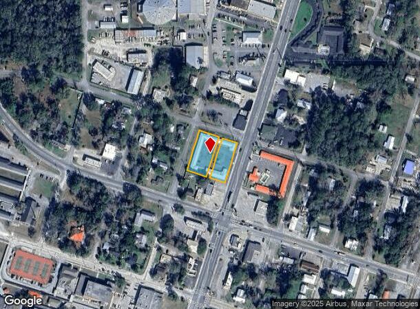  739 N Temple Ave, Starke, FL Parcel Map