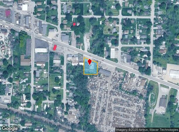 2803 Broad St, New Castle, IN Parcel Map