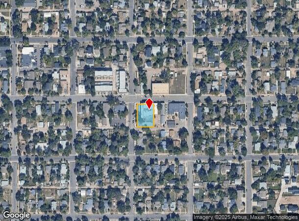  400 E Simpson St, Lafayette, CO Parcel Map