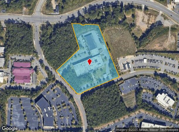 24 Shackleford West Blvd, Little Rock, AR Parcel Map