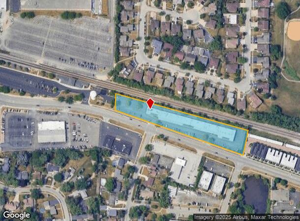 610 E Irving Park Rd, Roselle, IL Parcel Map
