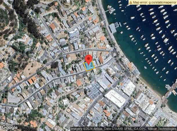  129 Whittley Ave, Avalon, CA Parcel Map