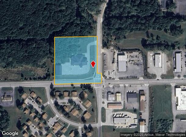  300 W Harcourt Rd, Angola, IN Parcel Map