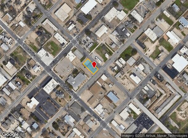  1701 Austin Ave, Waco, TX Parcel Map