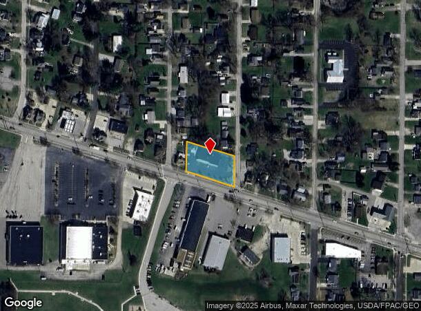  810 E Main St, Ashland, OH Parcel Map