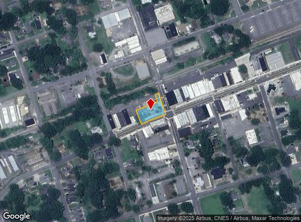 100 W Main St, Cherryville, NC Parcel Map