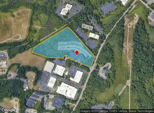  1 Hartwell Pl, Lexington, MA Parcel Map