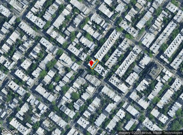 603 Woodward Ave, Ridgewood, NY Parcel Map