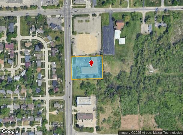 1343 S Center Rd, Burton, MI Parcel Map