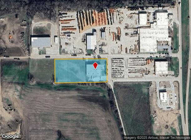  1101 Woods, Gainesville, TX Parcel Map