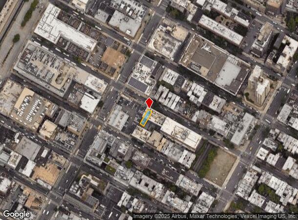 544 W 49Th St, New York, NY Parcel Map