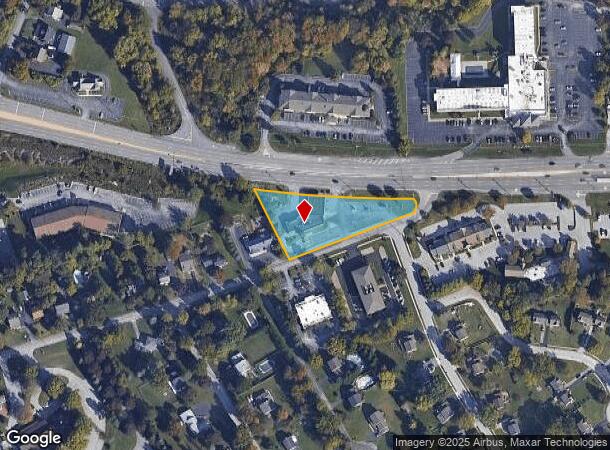  850 N Pottstown Pike, Exton, PA Parcel Map