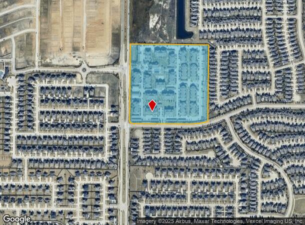 401 S Coit Rd, Mckinney, TX Parcel Map