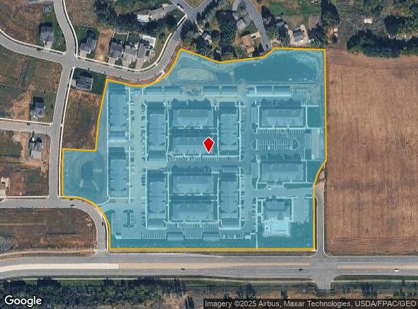  1520 Emblem Way, Shakopee, MN Parcel Map