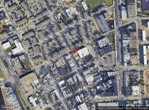  1001 E Pratt St, Baltimore, MD Parcel Map