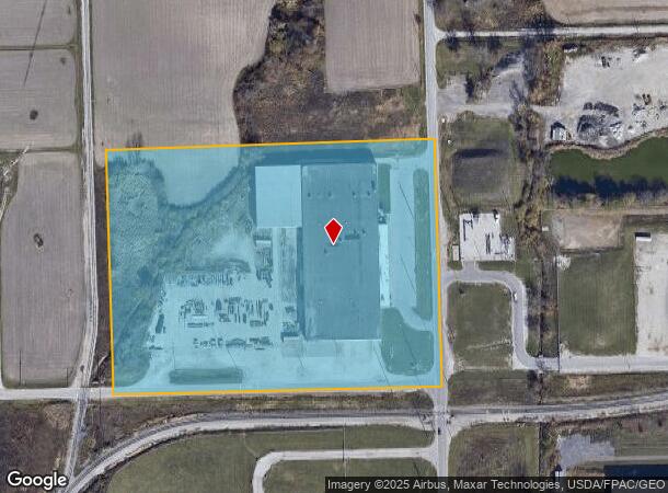  832 N Lallendorf Rd, Oregon, OH Parcel Map