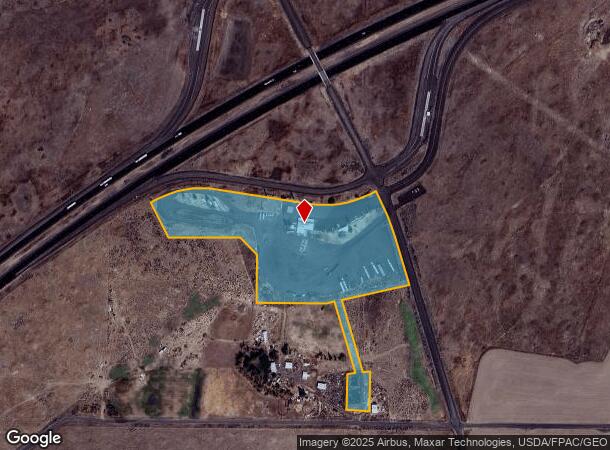 2008 N Durry Rd, Sprague, WA Parcel Map