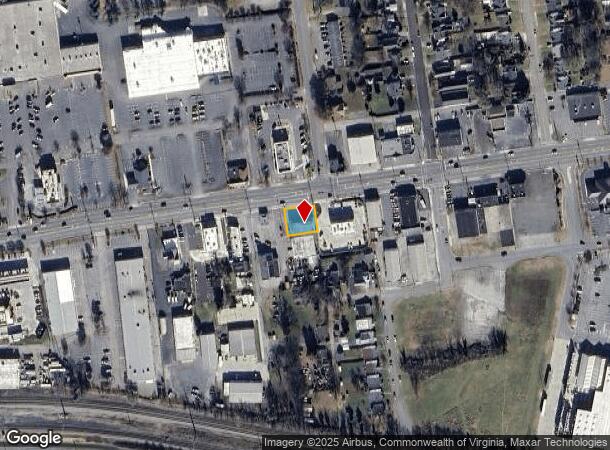 1202 W Main St, Salem, VA Parcel Map