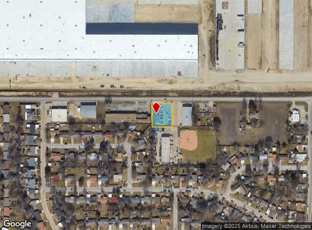 1019 W Enon Ave, Fort Worth, TX Parcel Map