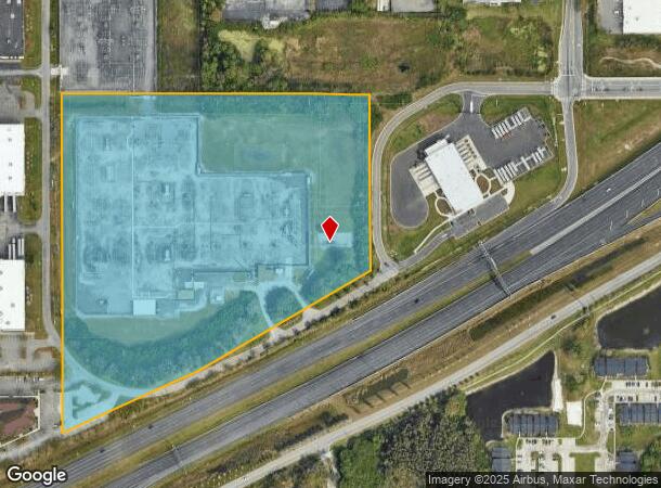  1901 Gandy Blvd N, Saint Petersburg, FL Parcel Map