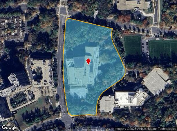  1551 Park Run Dr, Mc Lean, VA Parcel Map