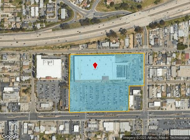  7530 Broadway, Lemon Grove, CA Parcel Map