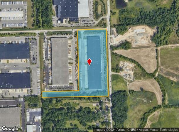  27501 Hildebrandt St, Romulus, MI Parcel Map