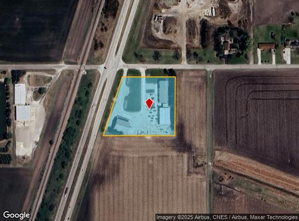  1503 County Road 2700 N, Rantoul, IL Parcel Map