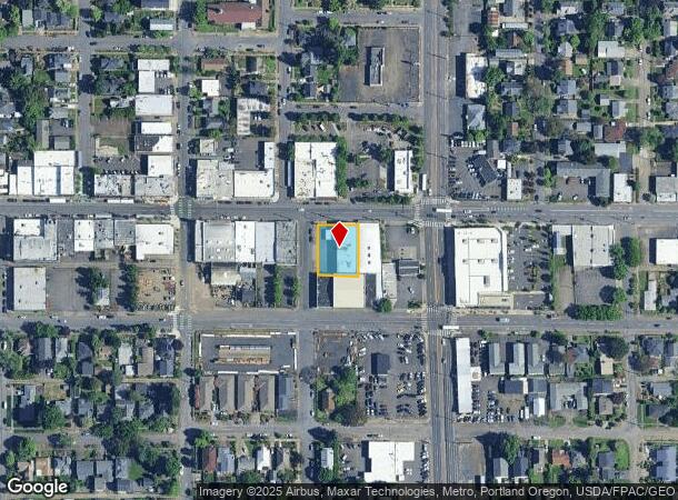  8120 Se Stark St, Portland, OR Parcel Map