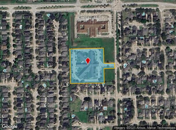  5020 Space Center Blvd, Pasadena, TX Parcel Map