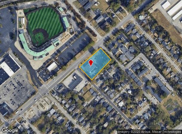  1420 N Broadway, Lexington, KY Parcel Map