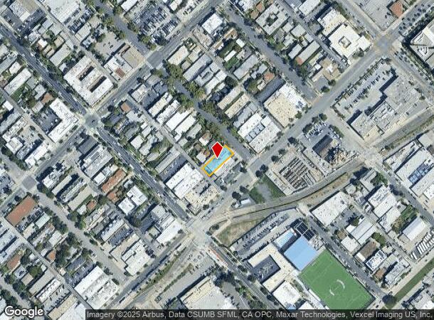 1548 18Th St, Santa Monica, CA Parcel Map