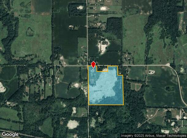  580 E Burdick Rd, Westville, IN Parcel Map