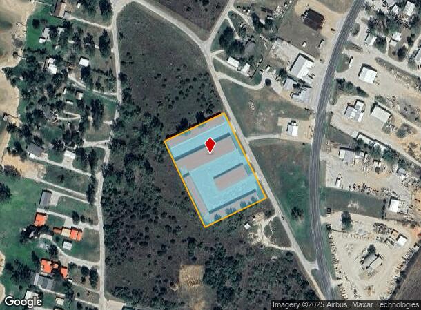 1377 Airport Rd, Graford, TX Parcel Map