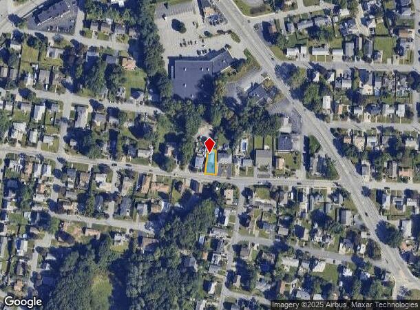 125 Wayland Ave, Cranston, RI Parcel Map