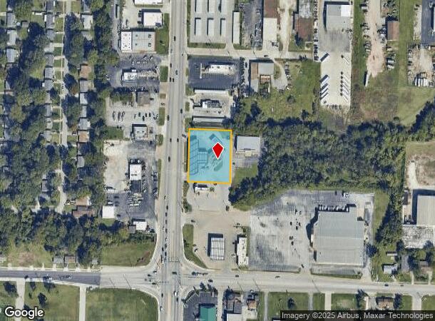  1550 N Glenstone Ave, Springfield, MO Parcel Map