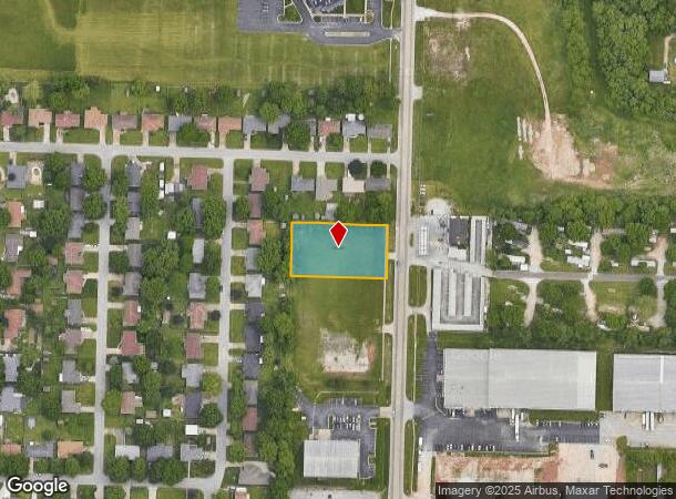 3319 N Glenstone Ave, Springfield, MO Parcel Map