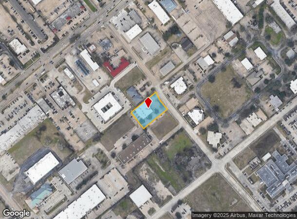1550 Live Oak St, Webster, TX Parcel Map