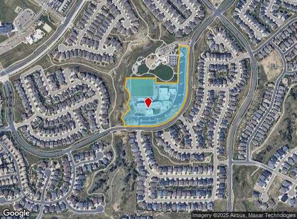 2131 Low Meadow Blvd, Castle Rock, CO Parcel Map