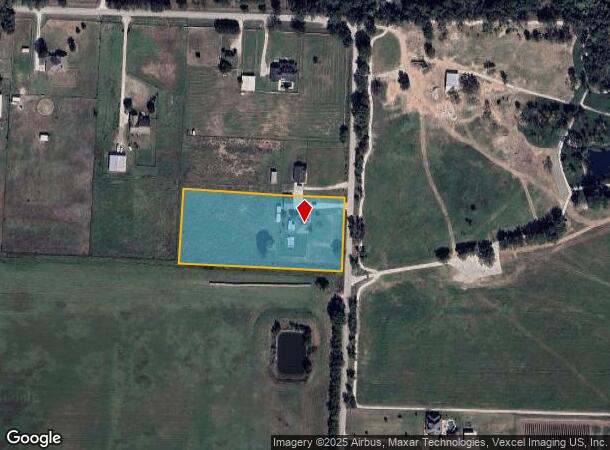  11974 Foutch Rd, Pilot Point, TX Parcel Map