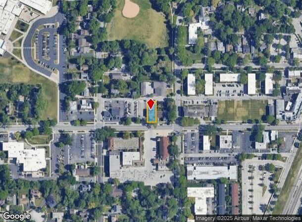  2713 Flossmoor Rd, Flossmoor, IL Parcel Map