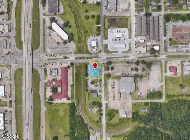 1102 S 8Th St, La Porte, TX Parcel Map