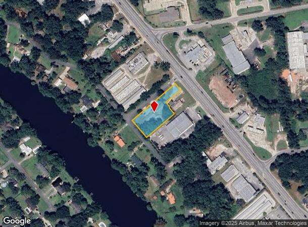  121 Burgess Rd, Brunswick, GA Parcel Map