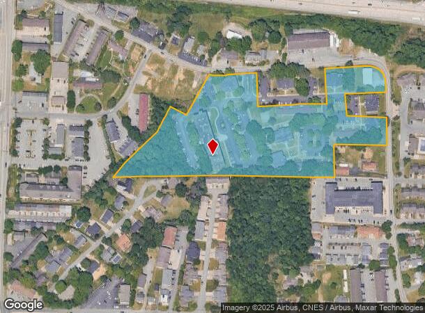 960 Chestnut Ridge Rd, Morgantown, WV Parcel Map